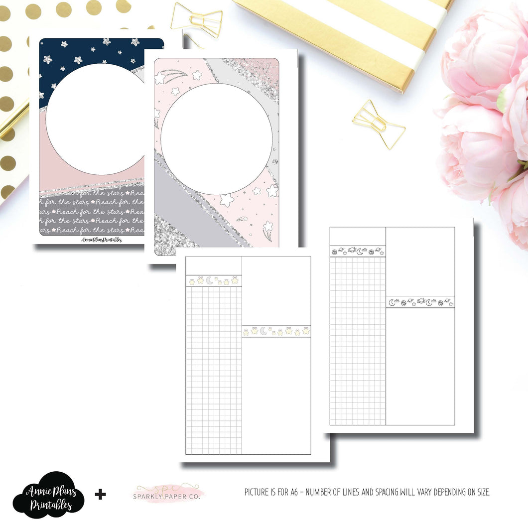 Personal Wide Rings Size | Sparkly Paper Co Collaboration Printable Insert ©