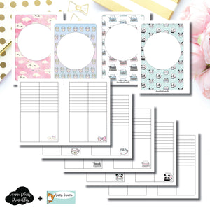 A6 Rings Size | HappieScrappie Lists/Weekly Collaboration Printable Insert ©