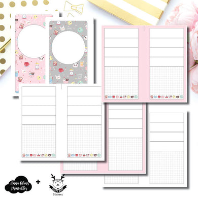 Personal Rings Size | New Weeks Horizontal Layout - HappyDaya Collaboration Printable Insert ©