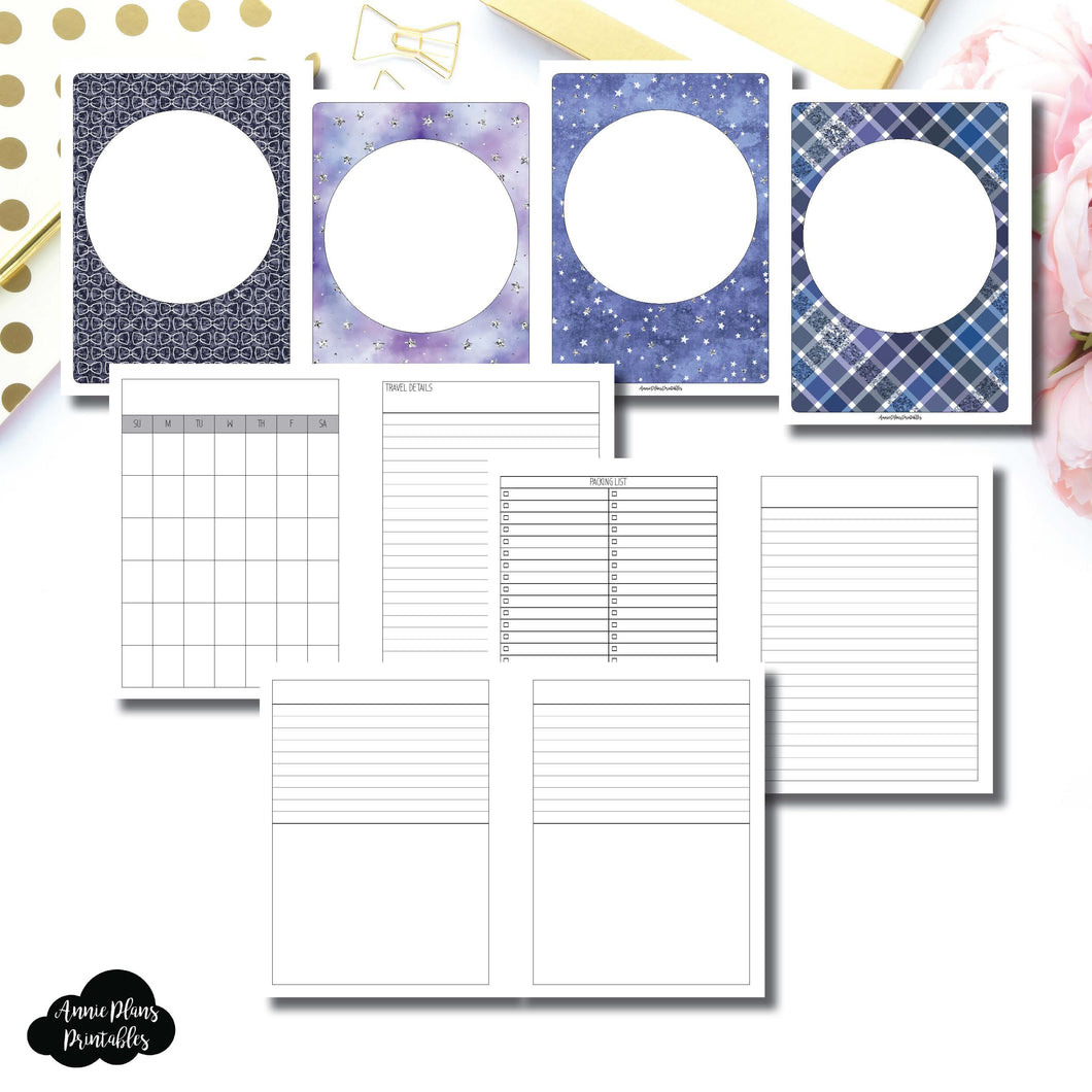 B6 Rings Size | Planner Meet Up/Travel Plans Printable Insert ©