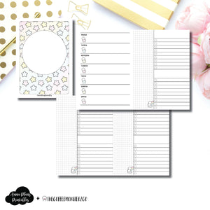 A6 TN Size | TheCoffeeMonsterzCo Collaboration Weekly/Daily Printable Insert ©