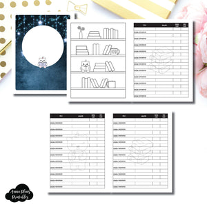 Classic HP Size | SpotDrop Collaboration Reading Book Log Printable Insert ©