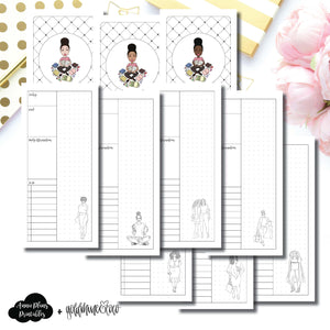 H Weeks Size | Goldmine & Coco Daily Collaboration Printable Inserts ©