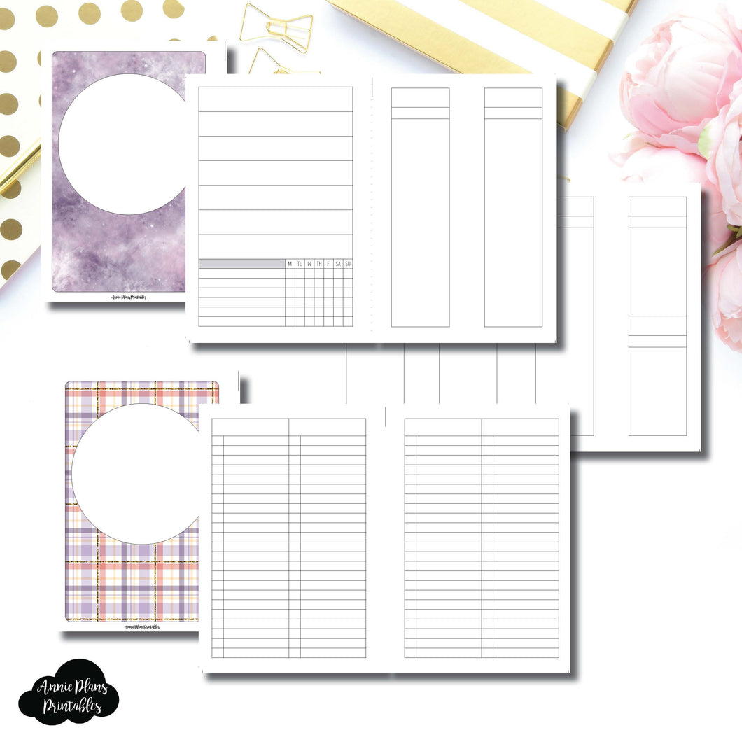 Personal Wide Rings Size | Libbie & Co March Mystery Kit Bundle Printable Inserts ©
