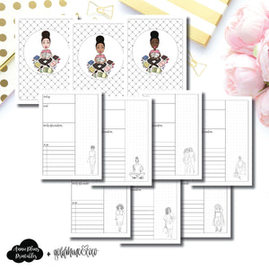 B6 TN Size | Goldmine & Coco Daily Collaboration Printable Inserts ©