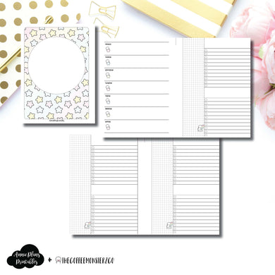 B6 Rings Size | TheCoffeeMonsterzCo Collaboration Weekly/Daily Printable Insert ©