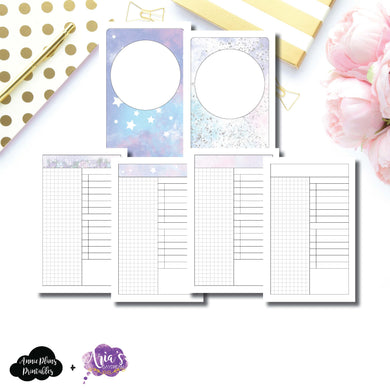 Pocket TN Size | Aria's Daydream Anniversary Collaboration Daily Printable Insert ©