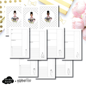 Cahier TN Size | Goldmine & Coco Daily Collaboration Printable Inserts ©