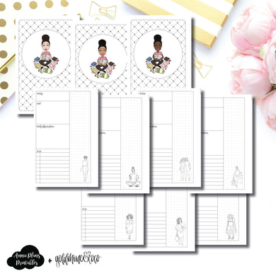 Mini HP Size | Goldmine & Coco Daily Collaboration Printable Inserts ©