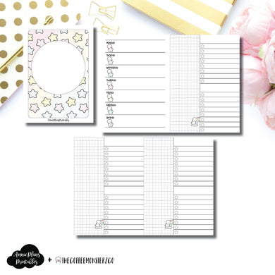 Passport TN Size | TheCoffeeMonsterzCo Collaboration Weekly/Daily Printable Insert ©