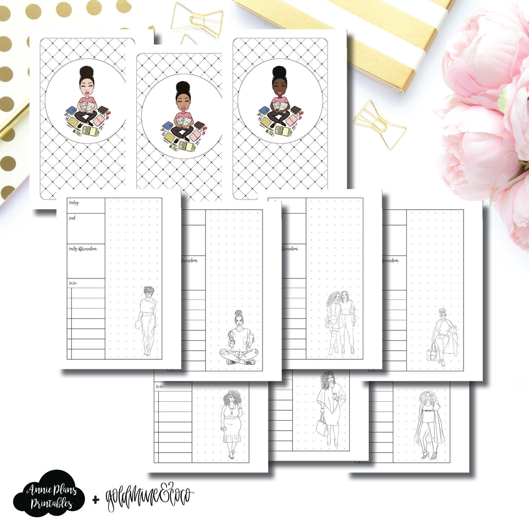 Pocket Rings Size | Goldmine & Coco Daily Collaboration Printable Inserts ©