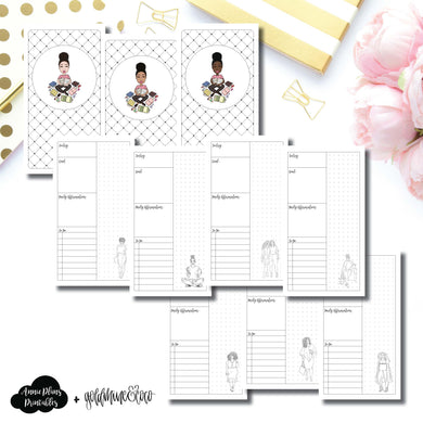 Personal TN Size | Goldmine & Coco Daily Collaboration Printable Inserts ©