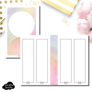 Mini HP Size | SimplyGilded Collaboration Vertical Week on 4 Page Printable Insert ©