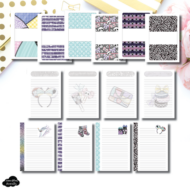 Pocket Plus Rings Size | Ultimate Halloween Luxe Notes Printable Insert