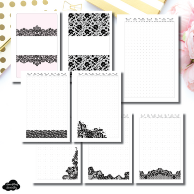 Pocket Plus Rings Size | Lace BuJo Printable Insert