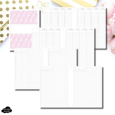 B6 Rings Size | HCousin Weekly + Daily Printable Insert