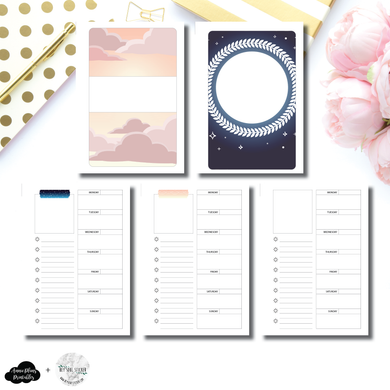 Pocket Rings Size | Hey Soul Sticker Weekly Layout Collaboration Printable Insert