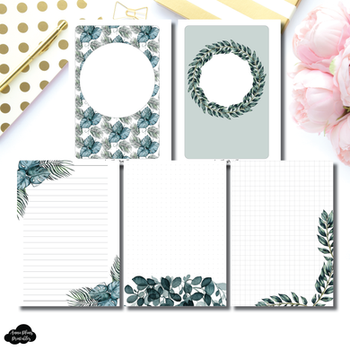 H Weeks Size | Plant Lovers Notes Printable Insert