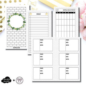 Personal Rings Size | Plant Care - Fox & Pip Collaboration Printable Insert ©