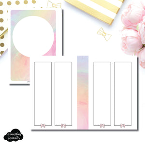 Personal Wide Rings Size | SimplyGilded Collaboration Vertical Week on 4 Page Printable Insert ©
