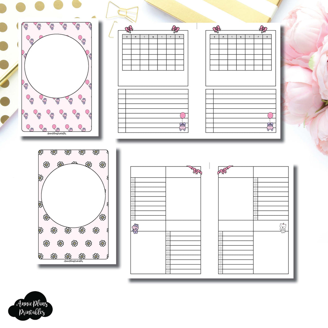 Personal Wide Rings Size | Spot Drop Birthday Bundle Collaboration Printable Inserts ©