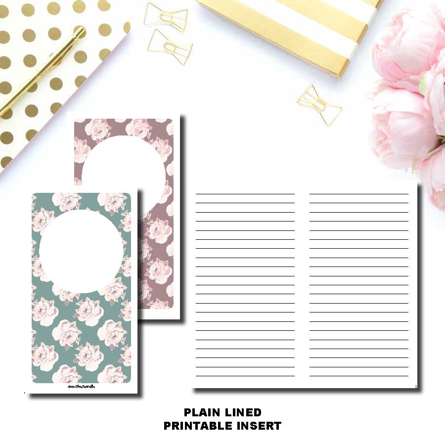 Standard TN Size | PLAIN LINED Printable Travelers Notebook Insert © – AnniePlansPrintables, LLC standard-tn-size-plain-lined-printable-travelers-notebook-insert-annieplansprintables-llc