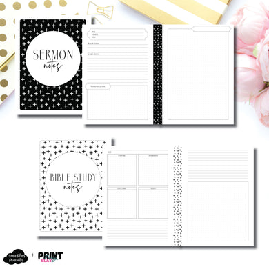 A5 Rings Size | Print Pray Slay Collaboration Faith Bundle Printable Insert