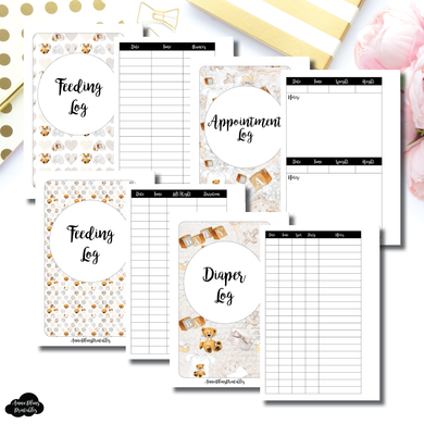 Pocket Rings Size | Baby Tracker Bundle Printable Insert