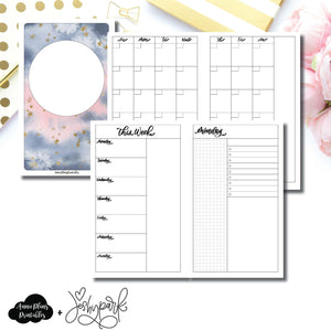 Mini HP Size | JeshyPark Undated Daily Collaboration Printable Insert ©