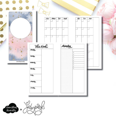 Personal Rings Size | JeshyPark Undated Daily Collaboration Printable Insert ©