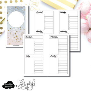 Personal Rings Size | JeshyPark Undated Weekly Collaboration Printable Insert ©