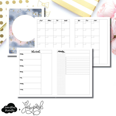 Classic HP Size | JeshyPark Undated Daily Collaboration Printable Insert ©
