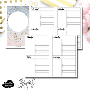 Mini HP Size | JeshyPark Undated Weekly Collaboration Printable Insert ©